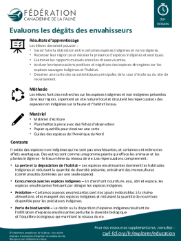 Evaluons les dégâts des envahisseurs