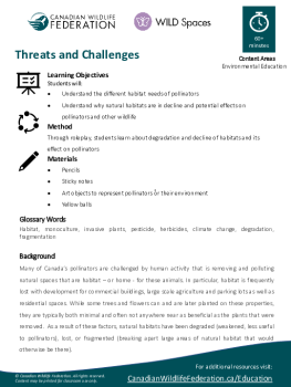 Download lesson plan - Threats and Challenges